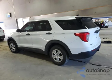 2020 Ford Explorer Police Interceptor из США, поврежденный, VIN 1FM5K8AB1LGC70327